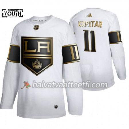 Lasten NHL Los Angeles Kings Pelipaita Anze Kopitar 11 Adidas 2019-20 Golden Edition Valkoinen Authentic